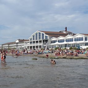 Hotell Strandbaden sommaren 2017.